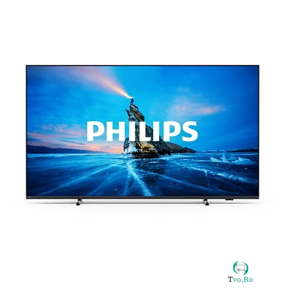 Philips Televizor QD MiniLED Philips 165 cm 65PML8709/12, Ultra HD 4K, Smart TV, WiFi, CI+, Negru