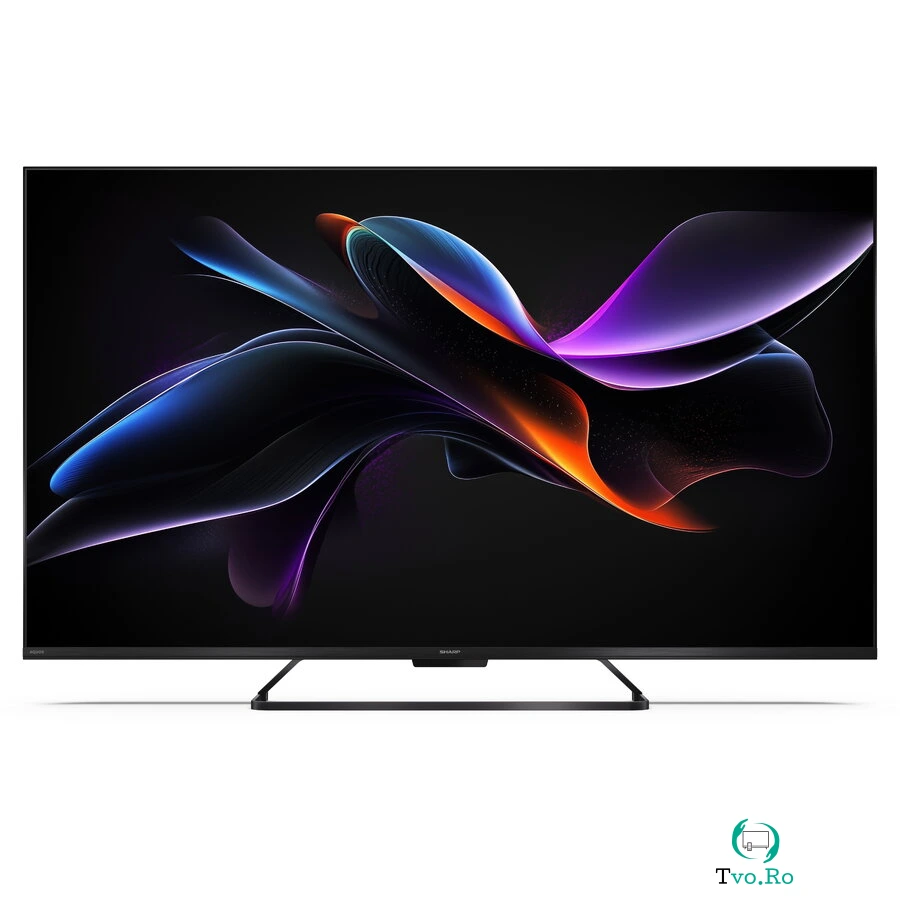 Sharp Televizor Sharp 55HR7265E, 55, 139 cm, Smart TV, QLED, 4K UHD (3840 x 2160), 144Hz, Google TV, Negru