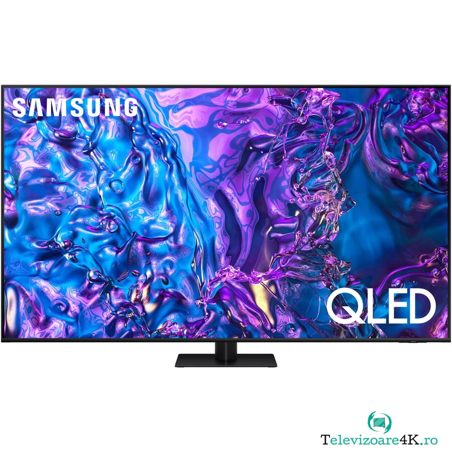 Samsung Televizor SAMSUNG QLED 85Q70D, 214 cm, Smart, 4K Ultra HD, Clasa E, Negru
