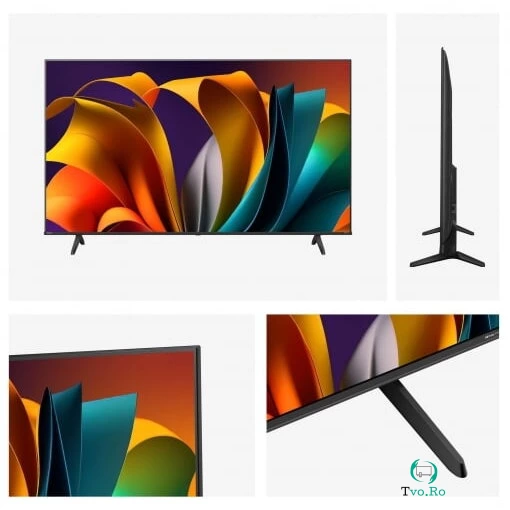 HISENSE Televizor LED Hisense 43A6N, 43, 4K UHD, Smart TV, Dolby Vision, Dolby MS12, gamă largă de culori, 3840×2160, Negru la 1,422.99 lei ron