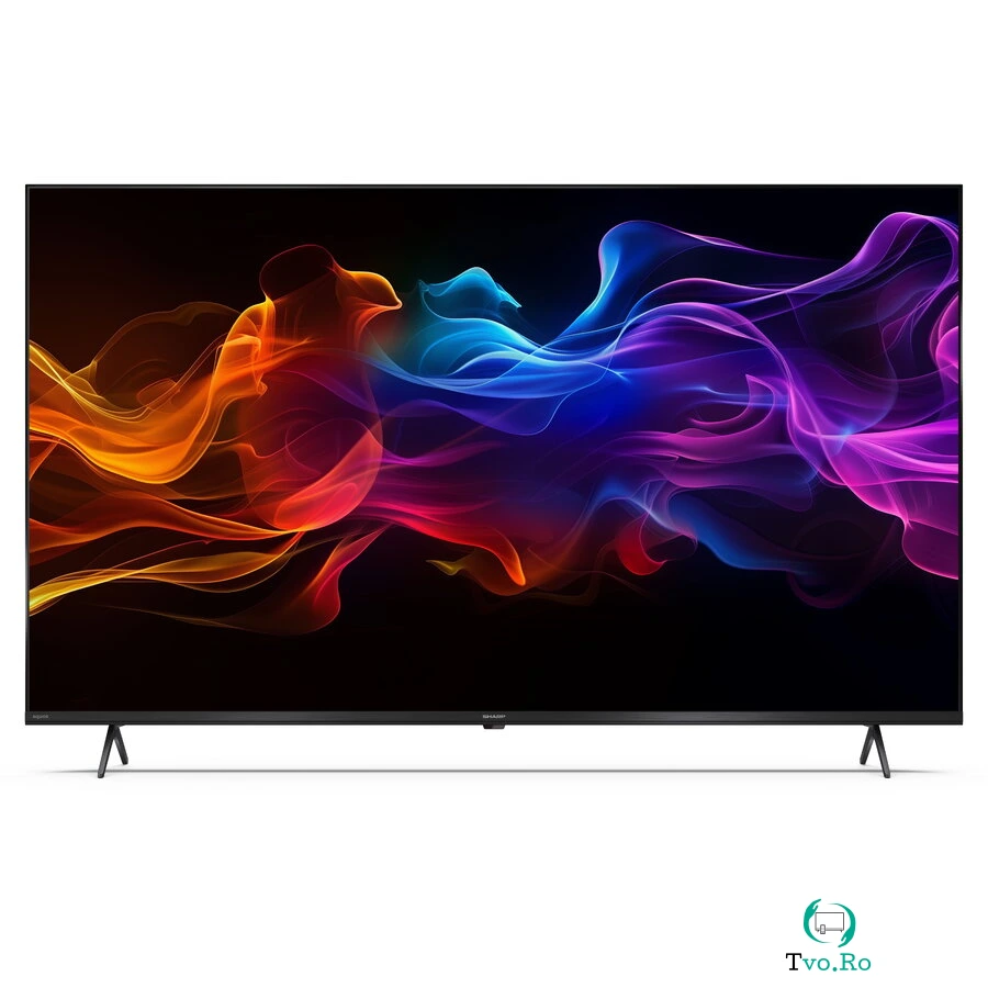Sharp Televizor Sharp 50HP5265E, 50 (126cm), QLED, 4K Ultra HD, Google TV, Dolby Vision, Dolby Atmos, Negru
