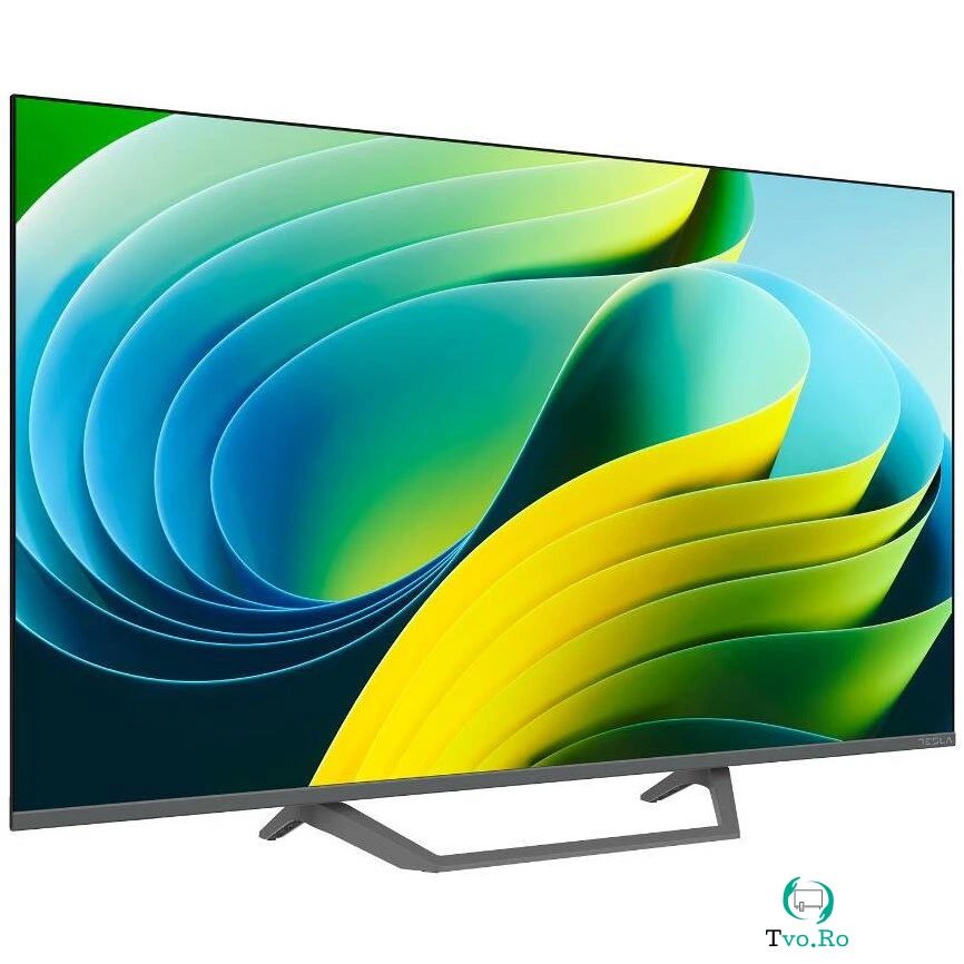 TESLA Televizor QLED Tesla 109 cm (43) Q43E665GFS, Full HD (1920 x 1080), Smart TV, WiFi, CI+