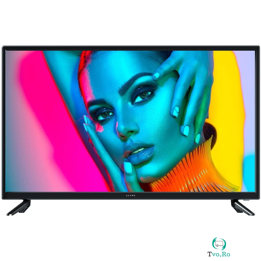 Kiano Kiano Slim TV 40 100.3 cm (39.5) Full HD Smart TV Black la 957.99 lei ron