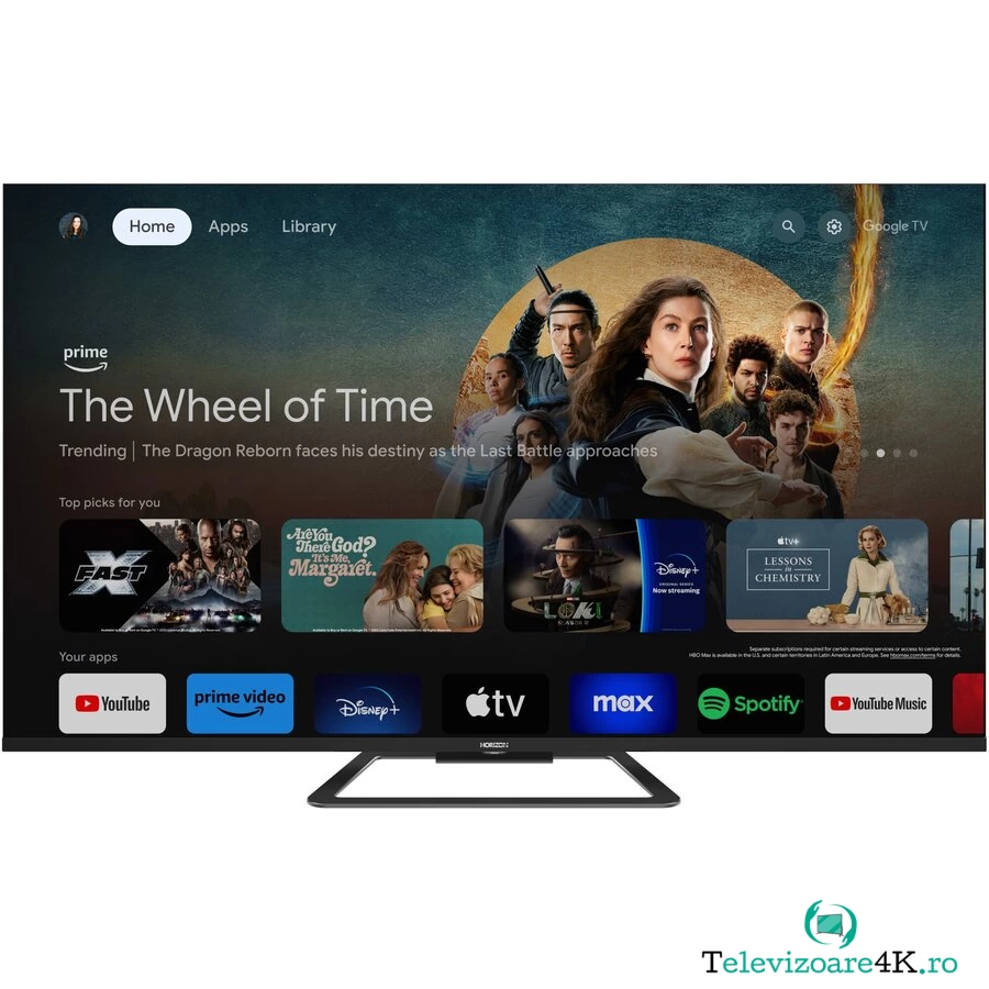Televizor QLED Smart 65HQ8590U/D 164cm 65inch Ultra HD 4K Black la 2,310.99 lei ron