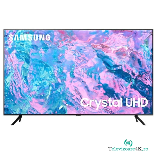 Samsung Televizor SAMSUNG 43CU7172, 108 cm, Smart, UHD 4K, LED Clasa G, Negru la 1,538.99 lei ron