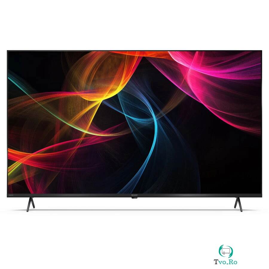 Sharp Televizor LED Sharp 50HL4265E, 50 (126cm), Smart TV, 4K Ultra HD,Google TV, Negru