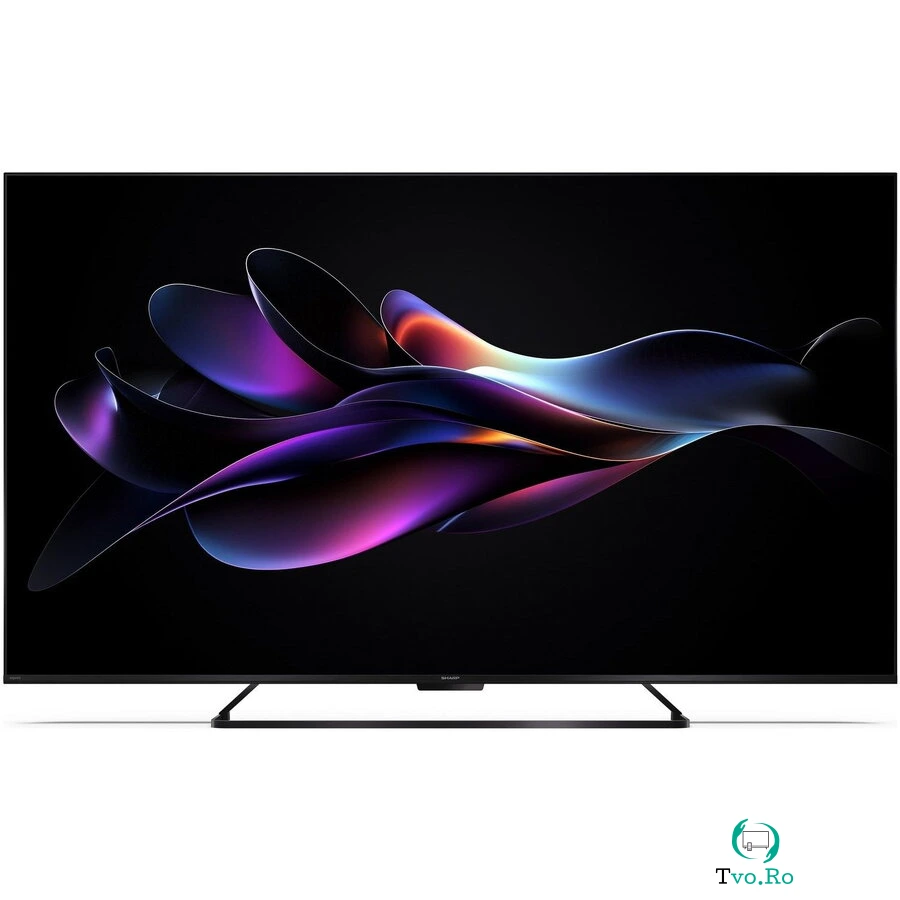 Sharp Televizor Sharp 50HR7465, QLED, 50 inci (127 cm), 4K Ultra HD, Smart TV, Wi-Fi, 144 Hz, Negru