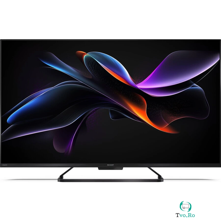Sharp Televizor Sharp 43HR7265E, 43 (108cm), QLED, 144Hz, 4K Ultra HD, Google TV, Dolby Vision IQ, Dolby Atmos, Negru