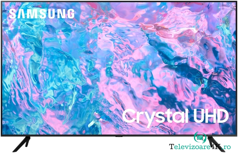 Televizor LED Samsung Smart TV Crystal UE55CU7172U Seria CU7172 138cm negru 4K UHD HDR