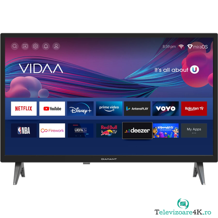 Televizor LED Smart TV 24HL4330H/C 60cm 24inch HD Black