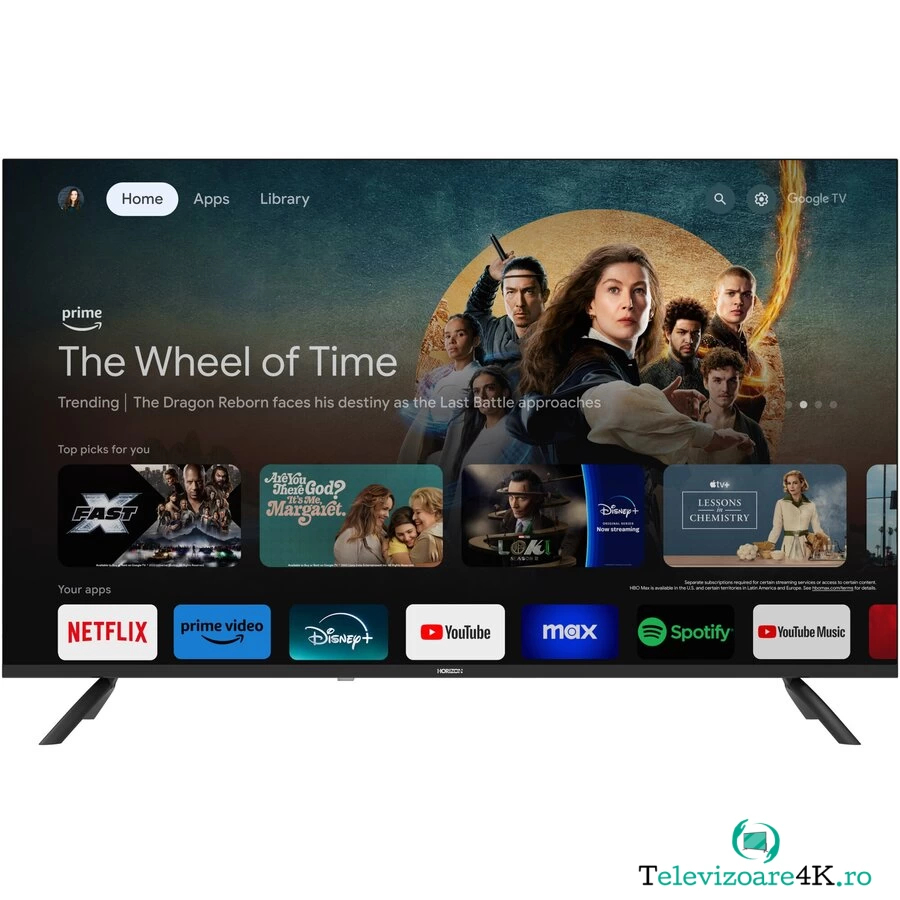 Televizor LED Smart TV 43HL7590U/D 109cm 43inch Ultra HD 4K Black la 1,106.99 lei ron