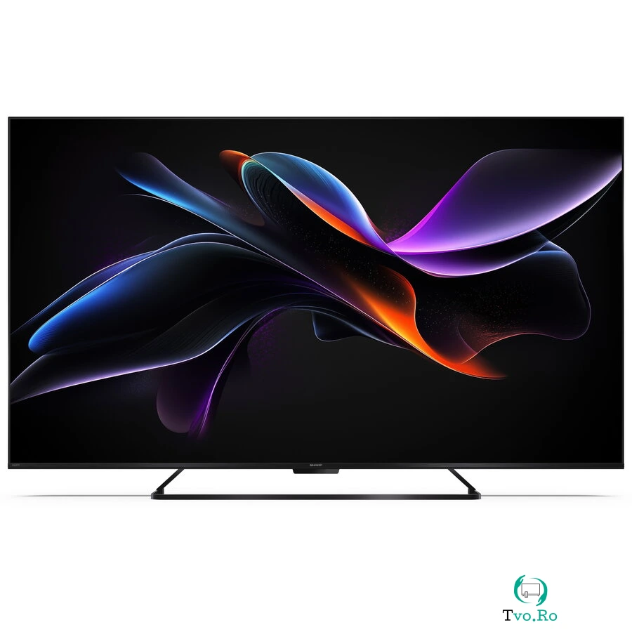 Sharp Televizor Sharp 65HR7265E, 65 (164cm), QLED, 144Hz, 4K Ultra HD, Google TV, Dolby Vision IQ, Dolby Atmos, Negru