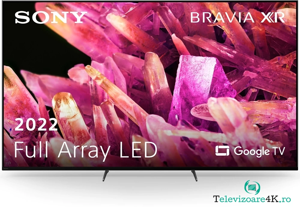 Televizor LED Sony Bravia Smart TV Android XR-55X90K Seria X90K 139cm negru 4K UHD HDR